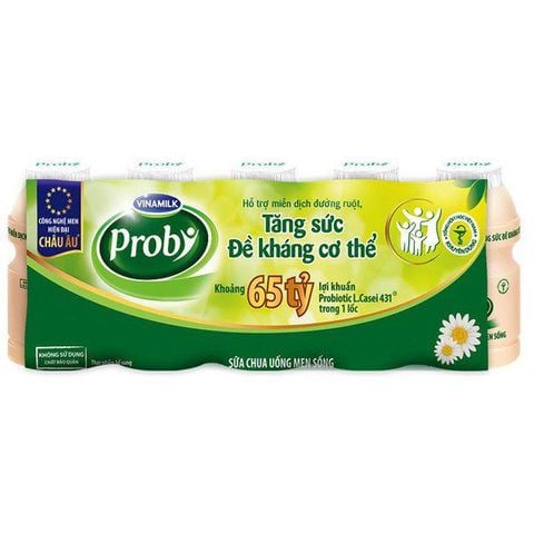 Sữa chua uống Vinamilk Probi 65ml (Lốc 5)