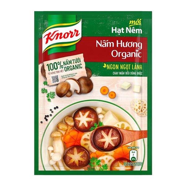 Hạt nêm Knorr nấm hương organic 170g