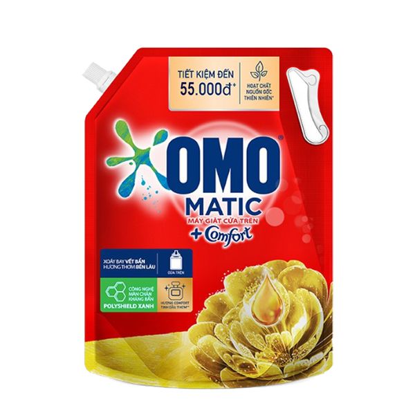 OMO Nước giặt matic tinh dầu thơm 2.9kg