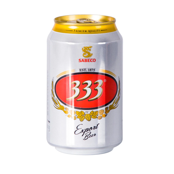 Bia 333 lon 330ml