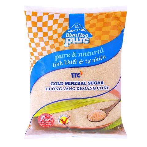 Đường Biên Hòa Pure Gold Mineral 1kg