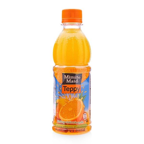 Nước Teppy vị cam 390ml