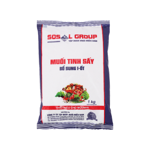Muối biển Iod 1kg