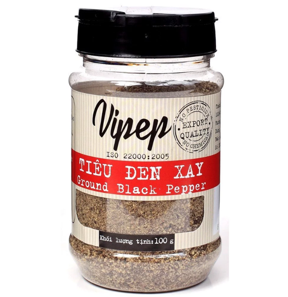 Tiêu đen xay Vipep 100g