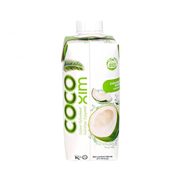 Nước dừa đóng hộp Cocoxim dừa dứa non 330ml