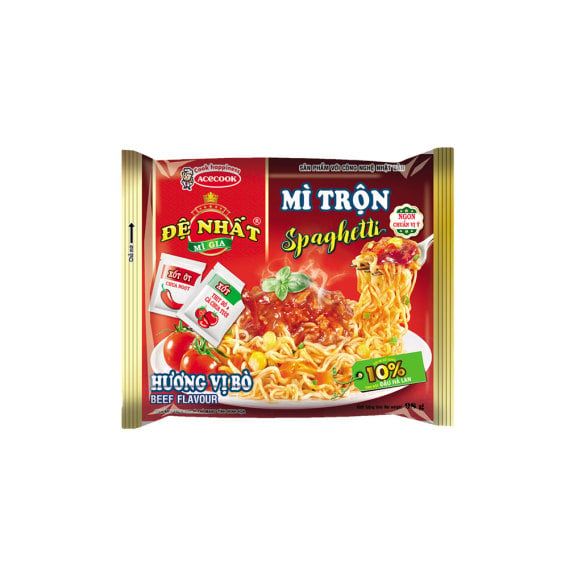 Mì trộn Spaghetti Đệ Nhất Hương Vị Bò Gói 98g