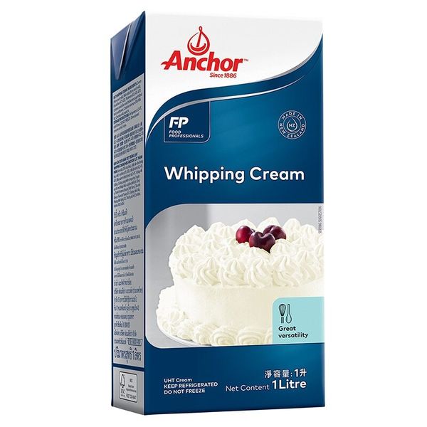 Kem Sữa Đánh Anchor UHT Whipping Cream 1L
