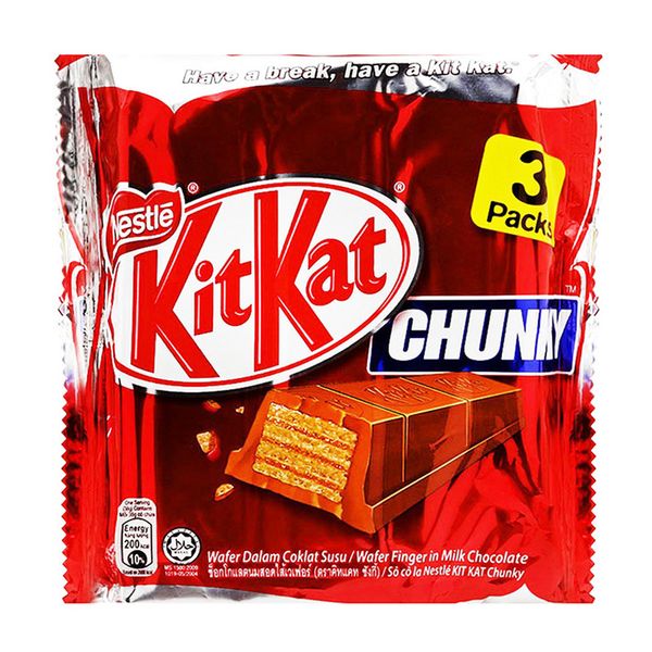 Kitkat Chunky multipack 3-38g