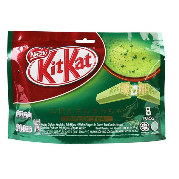 Kit Kat trà xanh 8 thanh