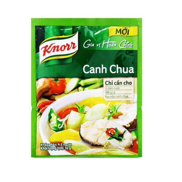 Knorr Gia vị hoàn chỉnh canh chua 30g