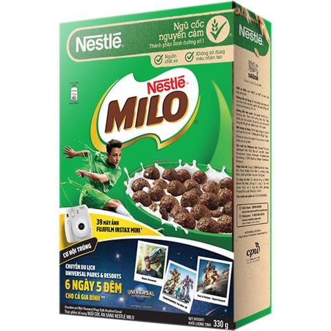 Bánh ăn sáng Milo Cereal 330gr