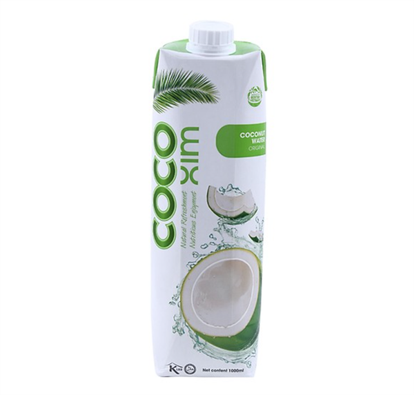 Nước dừa đóng hộp Cocoxim Xanh 1000ml