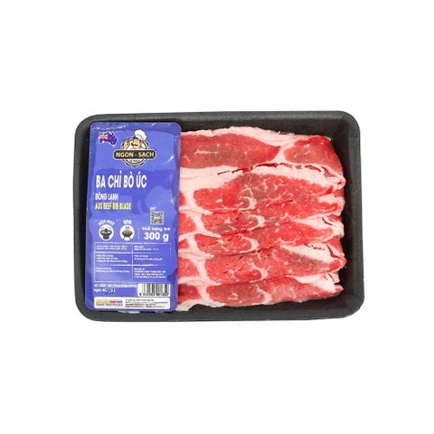 Ba chỉ bò úc đông lạnh 300g