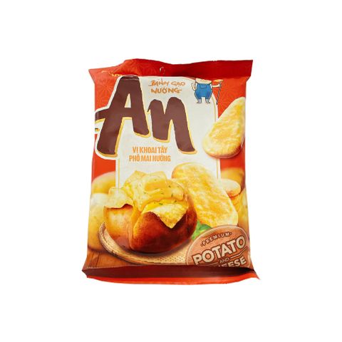 Bánh Gạo Nướng Orion An Vị Khoai Tây Phô Mai Nướng 100.8G