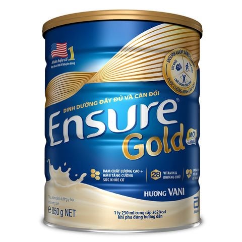 Sữa bột Ensure Gold hương Vani 850g