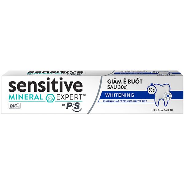 Kem đánh răng P/S sensitive expert trắng răng 100g