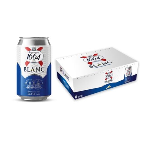 Bia Blanc 1664 Thùng 24 Lon x 330ml