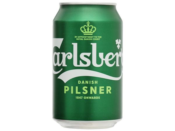 Bia Carlsberg Danish Pilsner Lon 330ml