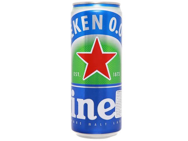 Thức Uống Đại Mạch Heineken 0.0% Độ Cồn Lon Cao 330ml