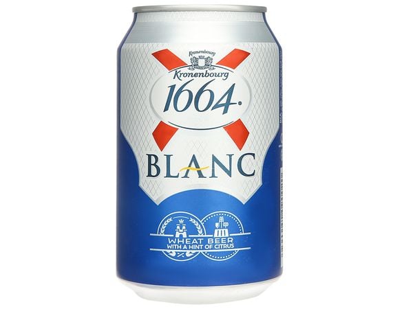 Bia BLANC 1664 lon 330ml