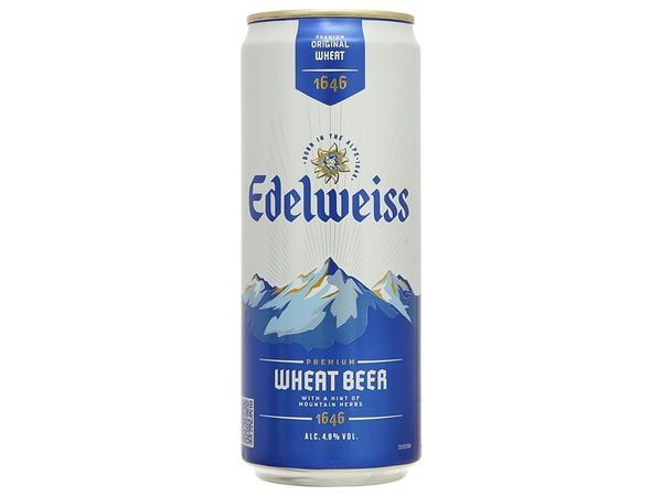 Bia Tuyết Edelweiss Lon 330ml