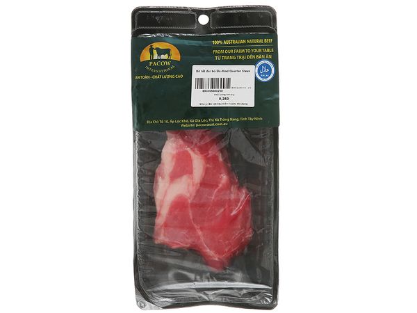 Bít tết đùi bò / Hind quarter beef 250g