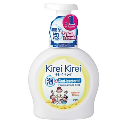 Bọt rửa tay hương chanh Kirei Kirei