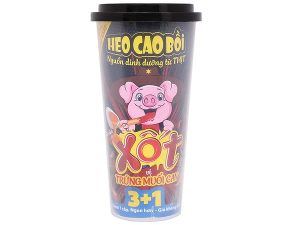 Xúc Xích Lắc Xốt Vị Trứng Muối Cay Heo Cao Bồi Ly 52G