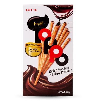Bánh que Toppo - Nhân Sô cô la 132g