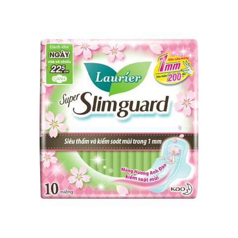 Laurier Siêu Mỏng Bảo Vệ Hương Anh Đào 22.5 cm x 10 miếng