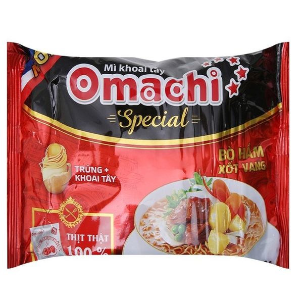 Mì Omachi Special Xốt Bò Hầm 92G