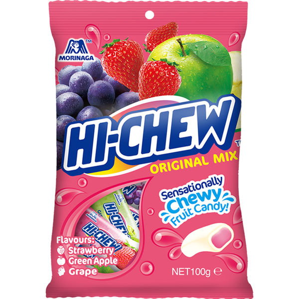 Kẹo mềm Morinaga Hichew hương trái cây tự nhiên 90g