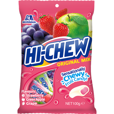 Kẹo mềm Morinaga Hichew hương trái cây tự nhiên 90g