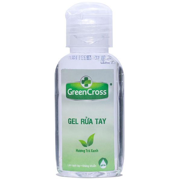 Green Cross Gel rửa tay hương trà xanh 60ml
