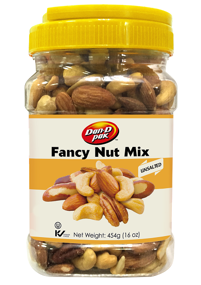 Đậu phộng thập cẩm fancy nut mix không muối 454g Dan D Pak