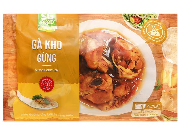 Gà kho gừng 300g SG Food