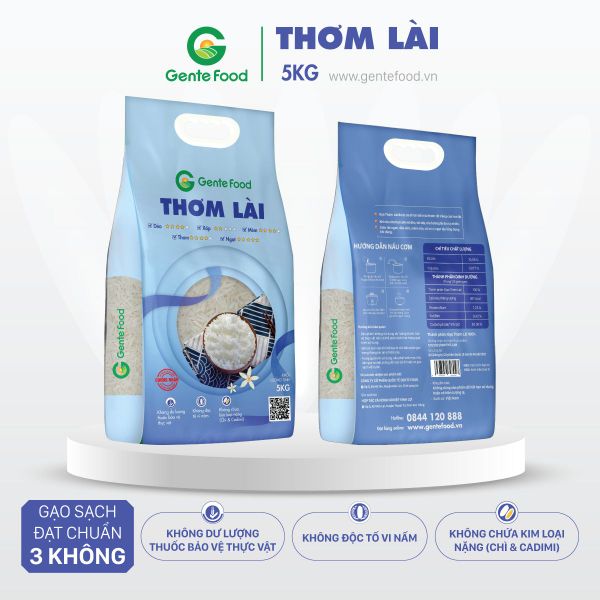 Gạo Thơm Lài Túi 5kg