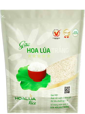 Gạo sạch Hoa Lúa Trắng túi 2kg