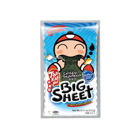 Rong biển Tao Kae Noi BIG SHEET vị Hải Sản 3,2gr