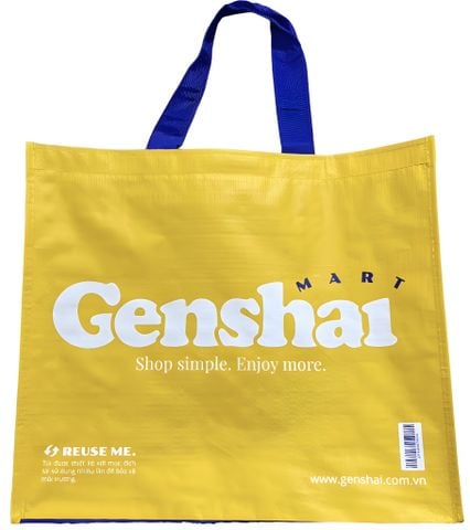 Túi siêu thị Genshai PP không dệt (cỡ lớn)