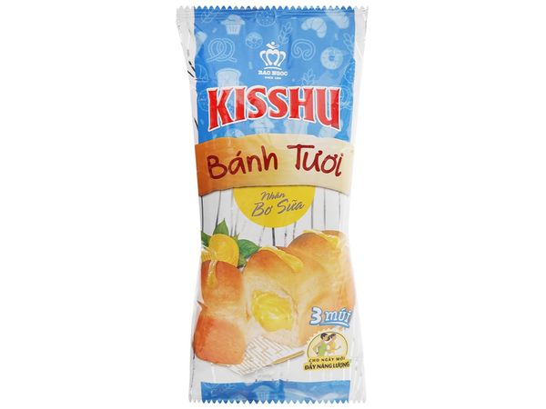 Kisshu 3 múi nhân bơ sữa 70g