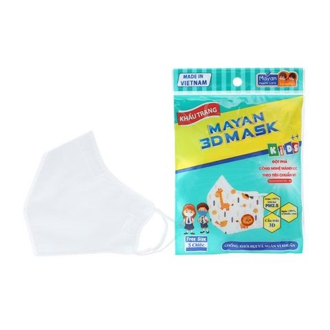 Khẩu trang Mayan 3D Mask Kids ++