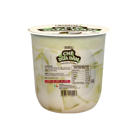 Chè Dừa Dầm Delifres+ Lá Dứa 240g