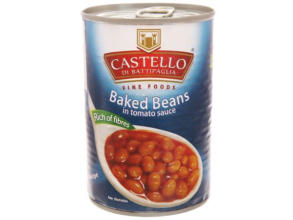Đậu Sốt Cà Castello Baked Beans 400gr