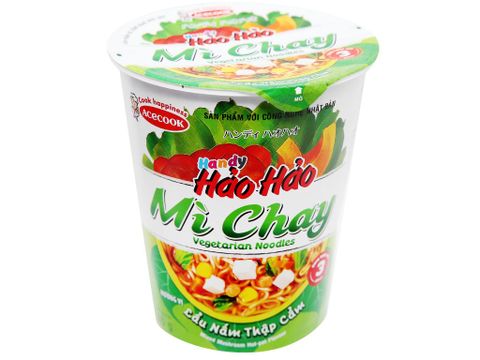 Mì Handy Hảo Hảo Lẩu Nấm Chay Ly 66g