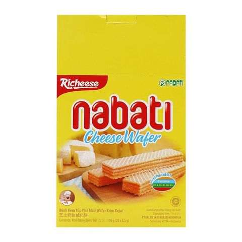 Bánh kem xốp Phô Mai Richeese wafer 160gr (7.5gr/8gr)