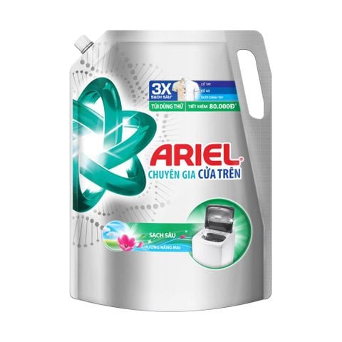 Nước giặt Ariel sạch sâu hương nắng mai 2,7kg