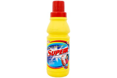 Nước tẩy quần áo Superr màu hương chanh 450ml