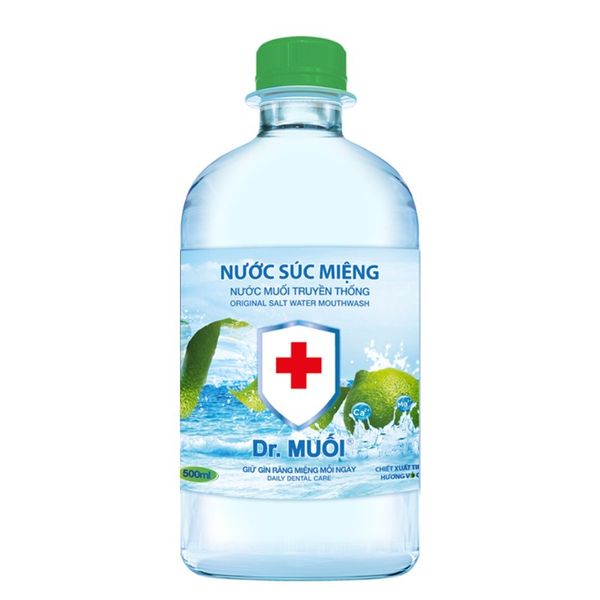 Dr.Muối hương vỏ chanh 1000ml