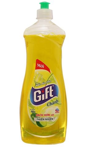 Nước Rửa Chén Gift Hương Chanh 800g